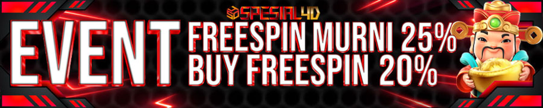 Event Freespin Slot Spesial4d